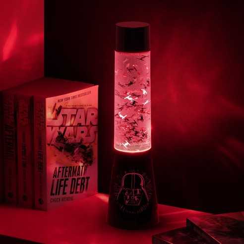 Lámpara Lava Star Wars Tie Figther y X-Wing