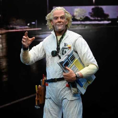 Figura Regreso al Futuro Ultimate Doc Brown 1985 - 18 cm