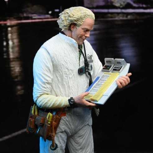 Figura Regreso al Futuro Ultimate Doc Brown 1985 - 18 cm