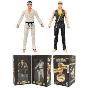 Set 2 Figuras Johnny & Daniel Cobra Kai All Valley 18 cm 2