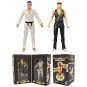 Set 2 Figuras Johnny & Daniel Cobra Kai All Valley 18 cm