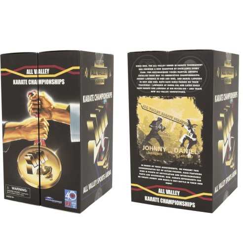 Set 2 Figuras Johnny & Daniel Cobra Kai All Valley 18 cm