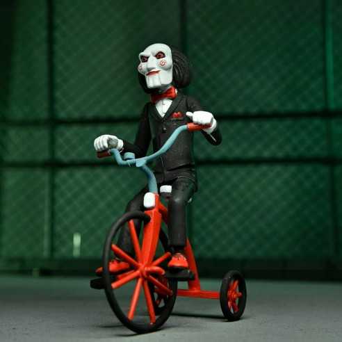 Figura Jigsaw y Billy The Puppet Tricycle 15 cm