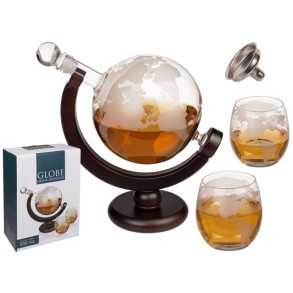 Distribuidor de Bebida Cristal Globo Terráqueo 850 ml