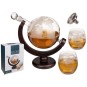 Distribuidor de Bebida Cristal Globo Terráqueo 850 ml