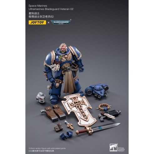 Dark Source Trading Joytoy Warhammer 40K Bladeguard Veterans Escala 1:18