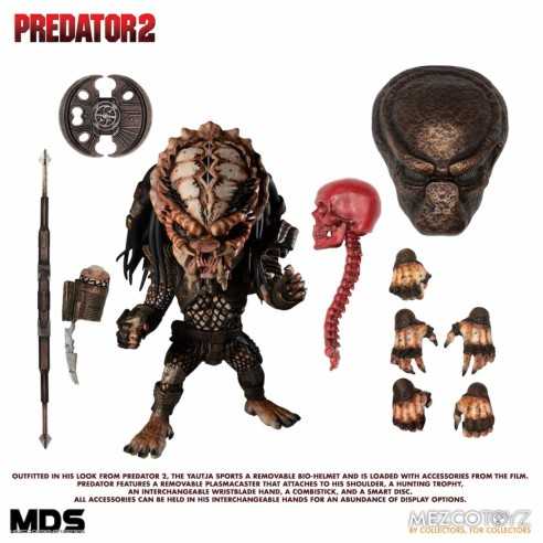 Figura MDS Predator 2 Deluxe City Hunter 15 cm