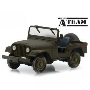 Jeep Militar CJ-5 El Equipo A (1983) Escala 1:43