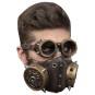 Máscara Bozal con Gafas Steampunk