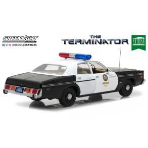 Coche Dodge Mónaco - Policía "Terminator" con Figura T-800 - (1977)  Escala: 1:18 2