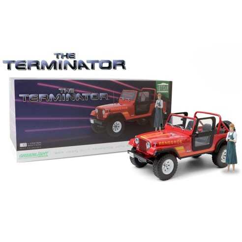 Jeep CJ-7 Renegade "Terminator" Sarah Connor's (1983) Escala: 1:18