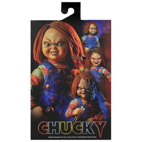 Figura Ultimate Chucky El Muñeco Diabólico 10 cm