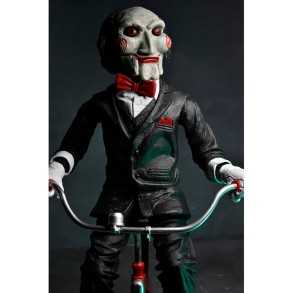 Figura Saw con Sonido con Triciclo 33 cm 2