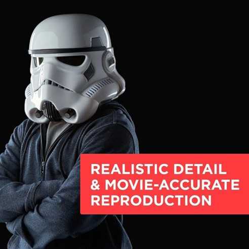 Casco Electrónico Stormtrooper Imperial Rogue One Escala 1:1