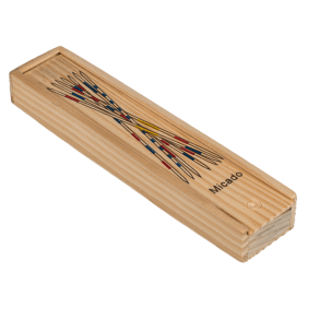 Juego Mikado de Madera en Caja de Madera