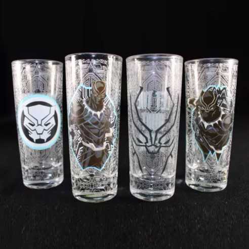 Set 4 Chupitos Marvel Black Panther