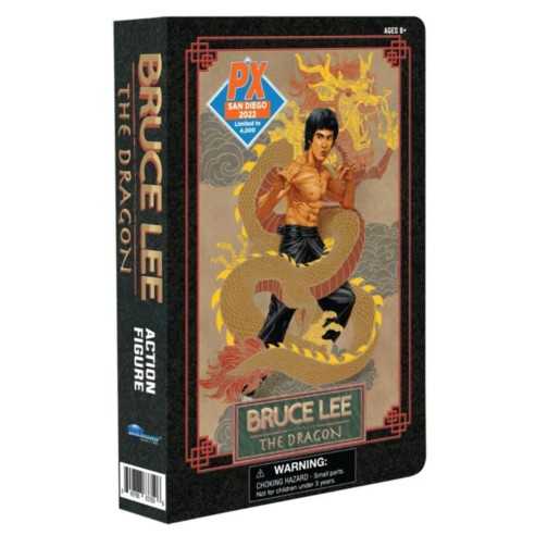 Figura Bruce Lee Articulada presentada en caja VHS 18 cm 
