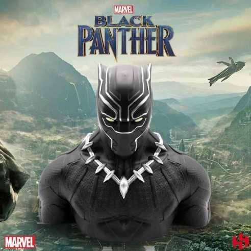 Busto Hucha Black Panther Wakanda PVC Deluxe 20 cm