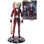 Figura Flexible Harley Quinn Bop Rebirth 19 cm