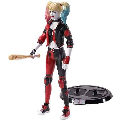 Figura Flexible Harley Quinn Bop Rebirth 19 cm
