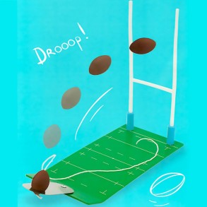 Juego Mini Rugby Metal 2