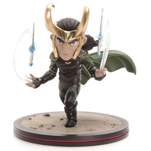 Figura Ragnarok Thor Loki 10 cm MARVEL Q-FIG Diorama