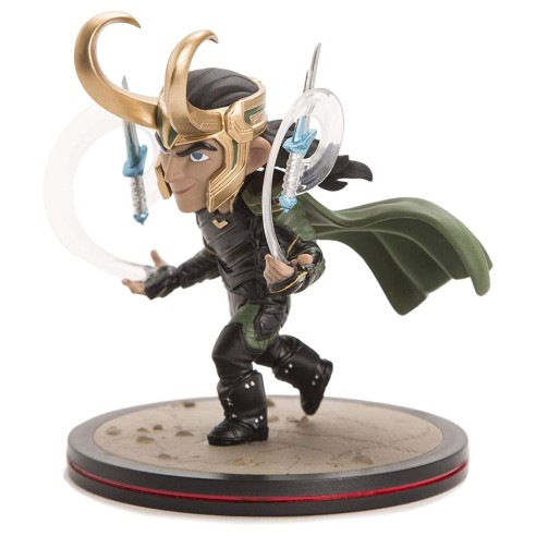 Figura Ragnarok Thor Loki 10 cm MARVEL Q-FIG Diorama