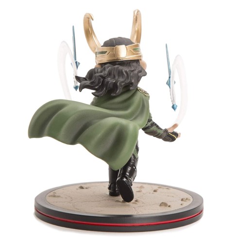 Figura Ragnarok Thor Loki 10 cm MARVEL Q-FIG Diorama
