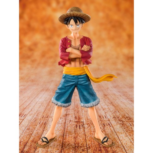 Figura Estatua PVC  One Piece Figuarts ZERO Straw Hat Luffy 14 cm