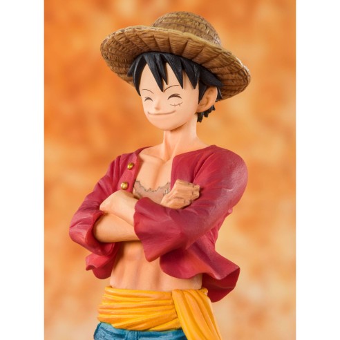 Figura Estatua PVC  One Piece Figuarts ZERO Straw Hat Luffy 14 cm
