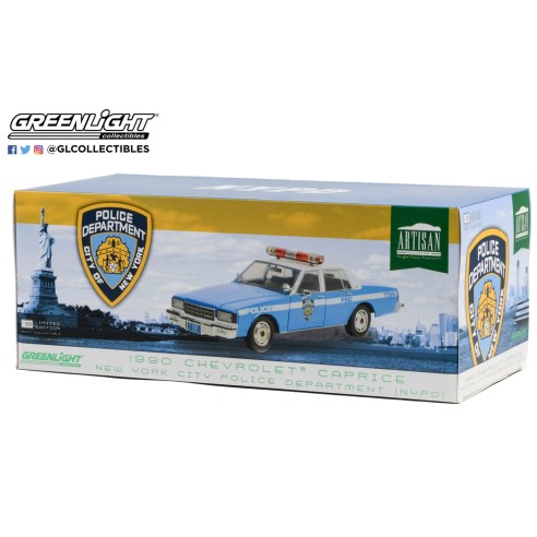 Coche  Chevrolet Caprice New York City Police Dept (NYPD) 1990 Escala: 1:18