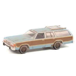 Coche Ford LTD Country Squiere Terminator 2 Judgment Day (1991) Escala 1:64