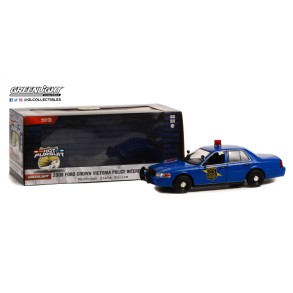 Ford Crown Victoria Police Interceptor - Michigan (2008) Escala 1:24 2