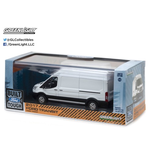Furgoneta Ford Transit LWB High Roof (2017) Escala 1:43
