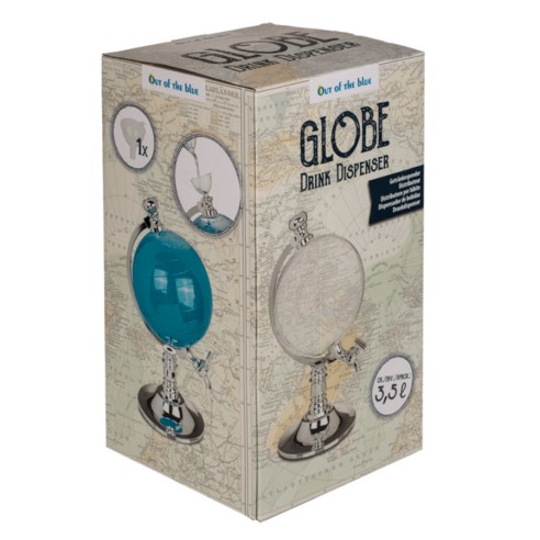 Dispensador de Bebidas Globo Terráqueo