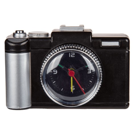 Reloj Despertador Led con Forma de Cámara de Fotos Retro