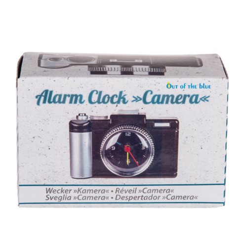 Reloj Despertador Led con Forma de Cámara de Fotos Retro