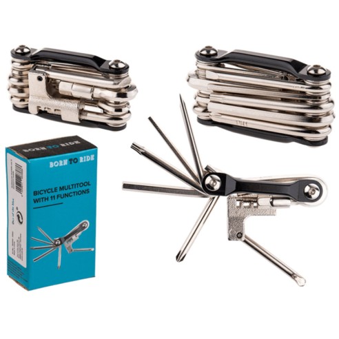 Multiherramienta para Bicicletas con 11 Funciones