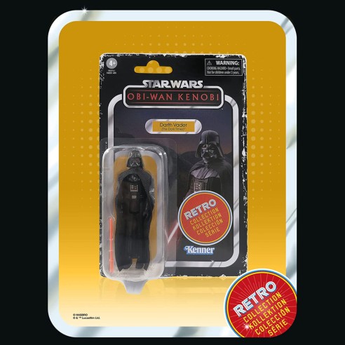 Figura Dark Vader Star Wars Colección Retro 9,5 cm
