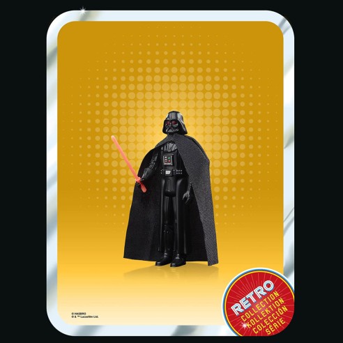 Figura Dark Vader Star Wars Colección Retro 9,5 cm