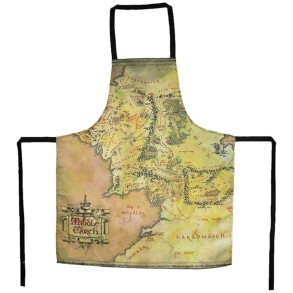 Delantal con Mapa El Señor de los Anillos