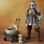 Figuras Star Wars Ronin Mandalorian y Grogu (Beskar Armor)