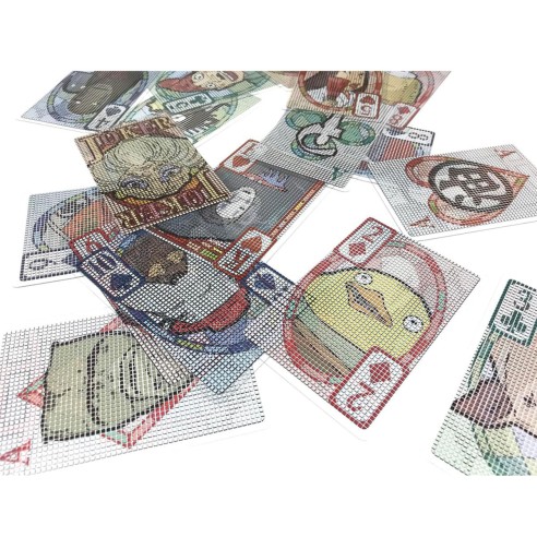 Baraja Francesa de Cartas Translucidas - El Viaje de Chihiro