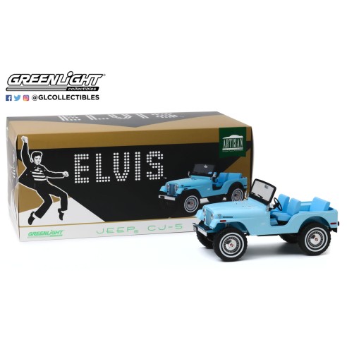 Jeep CJ-5 "Elvis Presley (1935-77)" Escala 1:18