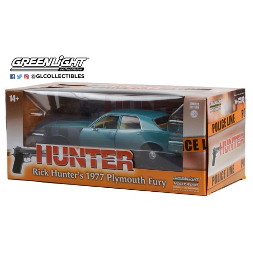 Coche Plymouth Fury "Hunter" (1977) Escala 1:24