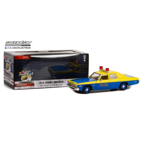 Coche Dodge Mónaco - New York State Police (1974) Escala 1:24