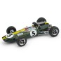 Coche Monoplaza de Fórmula 1 Lotus 33 GP. Gran Bretaña nº 5 Jim Clark (1965) Escala 1:43