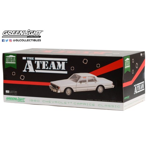 Coche Chevrolet Caprice Classic "El Equipo A" (1980)  Escala 1:18