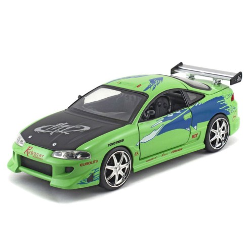 Coche A Todo Gas Vehículo 1995 Mitsubishi Eclipse Escala 1:24
