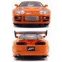 Coche Brian & Toyota Supra Set Fast and Furious con Figura Escala 1:24
